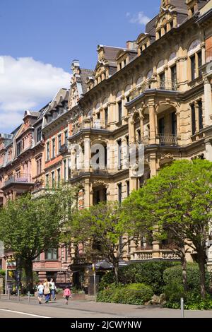 Street Scene 1 Wiesbaden Stock Photo - Alamy