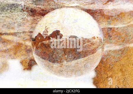 Globe abstract Stock Photo