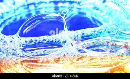 Bubble abstract Stock Photo