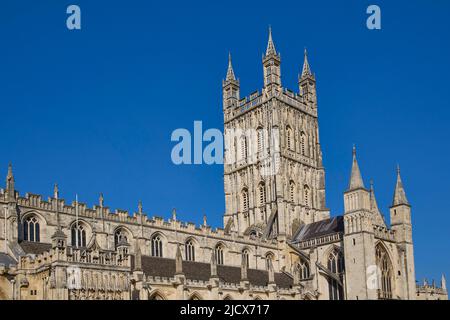 Gloucester Cathedral, Gloucester, Gloucestershire, England, United Kingdom, Europe Stock Photo