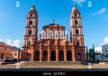 Angelopolitan Cathedral, Santo Angelo, Rio Grande do Sul, Brazil, South America Stock Photo