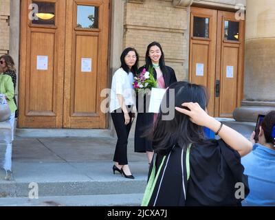 University of Toronto Convocation Hall Graduation, Toronto Stock Photo