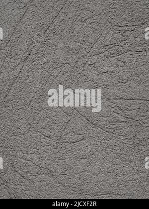 Texture of rough gray stucco surface as background Stock Photo