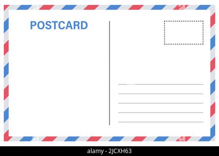 Vector postcard with white paper texture Stock Vector