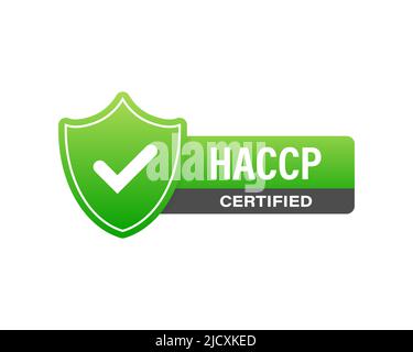 HACCP Hazard Analysis Critical Control Points. Stock Vector