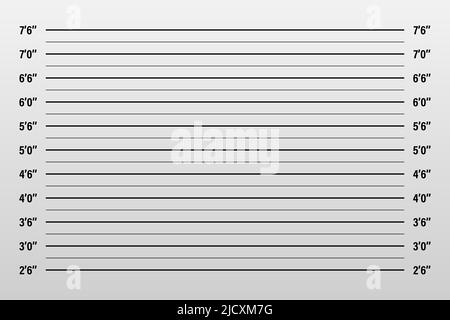 Police lineup or mugshot background. Stock Vector