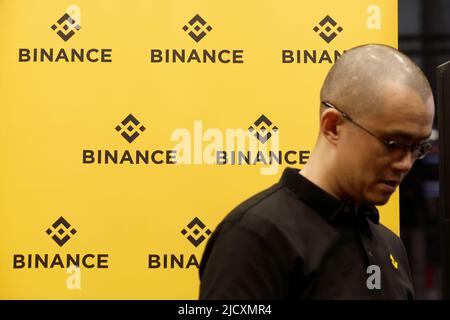 Zhao Changpeng, founder and chief executive officer of Binance, attends the Viva Technology conference dedicated to innovation and startups at Porte de Versailles exhibition center in Paris, France June 16, 2022. REUTERS/Benoit Tessier