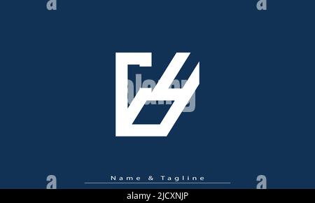 Alphabet letters Initials Monogram logo CY , YC Stock Vector