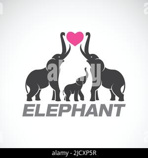 Silhouette of an Elephant with Wings on a White Background Stock Vector -  Illustration of graphic, silhouette: 218796141