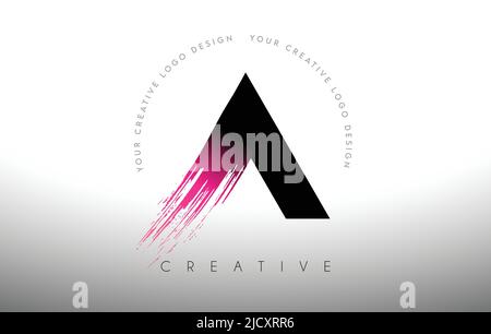 Paint brush logo vector illustration template design Stock Vector Image ...