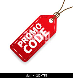 Promo code, coupon code. Flat vector set design illustration eps