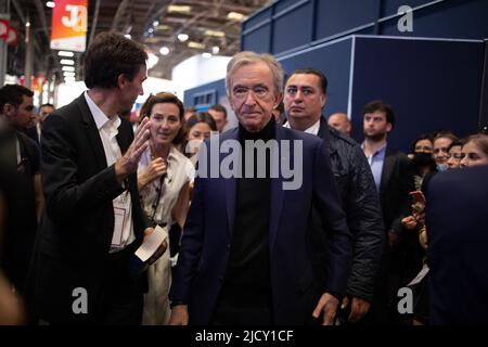 Berluti Managing director Antoine Arnault, Maurice Levy, French