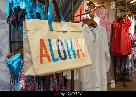 Tommy Bahama retail clothing store interior, here the store in Port Douglas  sells a range of mens clothing and activewear, Queensland,Australia Stock  Photo - Alamy