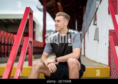 Jamie Searle signs for Barnsley FC on a free transfer, subject to clearances. Stock Photo