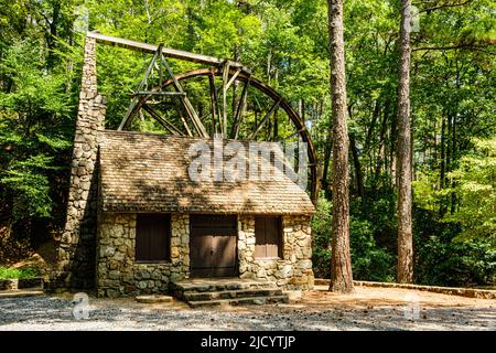 Berry Schools Old Mill, Berry College, Mount Berry, Georgia Stock Photo