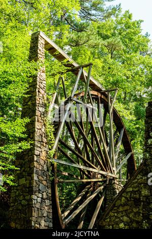Berry Schools Old Mill, Berry College, Mount Berry, Georgia Stock Photo
