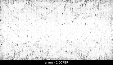 Grunge halftone texture background. Pop art dots texture. Comic style grain background. Grunge speckle effect. Scratched effect wallpaper. Pixelated Stock Vector