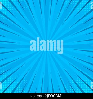Pop art blue on halftone pink backdrop. Abstract retro vector texture. Pop-art texture. Line art. Stock Vector