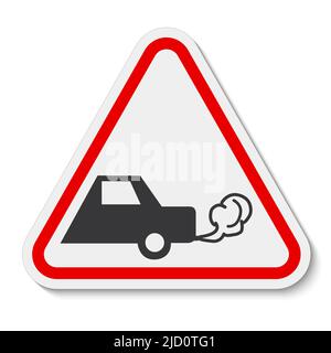 Do Not Switch On Engine Symbol Stock Vector