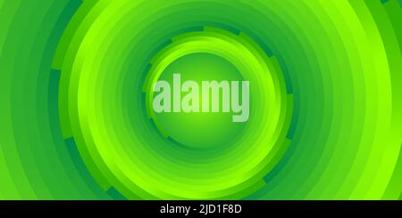 Digital background, spiral with techno elements. Technology, music poster Stock Vector