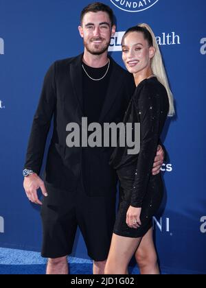 Cody Bellinger and Chase Carter arrive at Michael Rubin's Fanatics