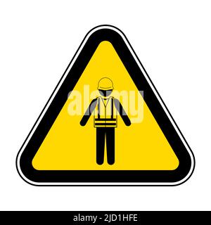 Symbol Wear Life Jacket Isolate On White Background Stock Vector