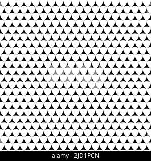 Seamless geometric ornament .Black and white repeating geometric texture. Stock Vector