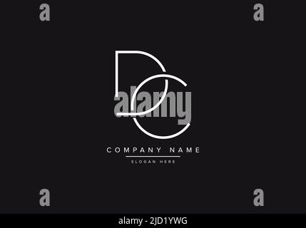 Alphabet letter icon logo DC Stock Vector Image & Art - Alamy