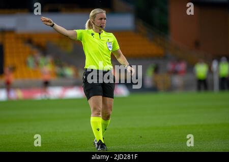 Thursday, 16th June 2022. England vs Belgium. International Friendly at Molineux Stadium (Wolverhampton, UK). Stock Photo