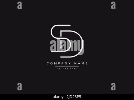 Alphabet letter icon logo SD Stock Vector