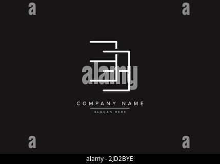 Alphabet letter icon logo BB Stock Vector