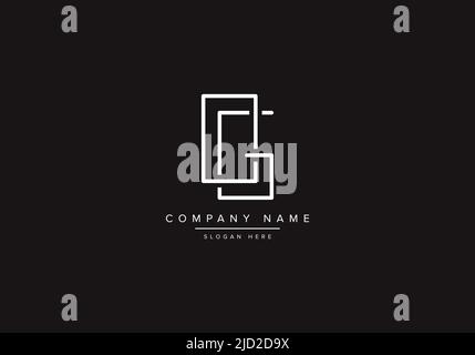 Alphabet letter icon logo OG Stock Vector