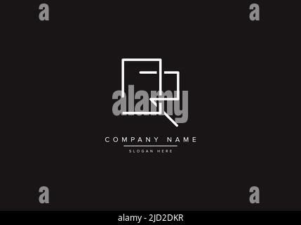 DR logo design vector illustration template. Stock Vector