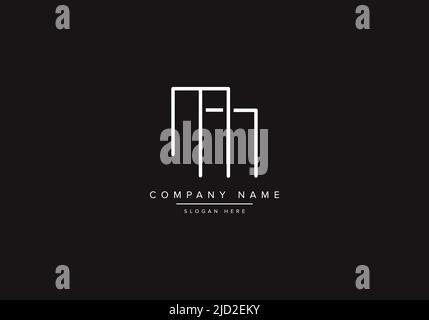 MM logo design vector illustration template. Stock Vector