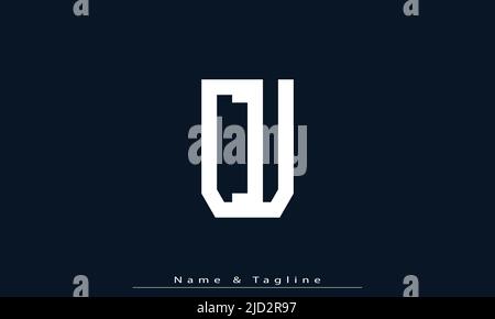 Alphabet letters Initials Monogram logo CU , UC Stock Vector