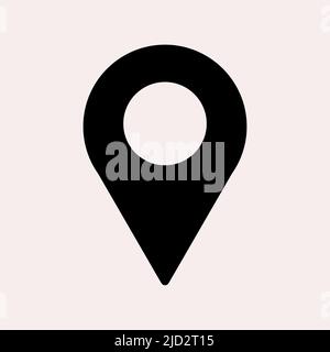 Abstract vector icon on white, illustrations isolated for graphic and web design. Simple flat symbol. Perfect black pictogram illustration on a white Stock Vector