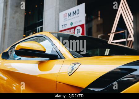 Milan, Italy. 17th June, 2022. Ferrari Milano Monza Motor Show during Milano Monza Motor Show 2022, News in Milan, Italy, June 17 2022 Credit: Independent Photo Agency/Alamy Live News Stock Photo