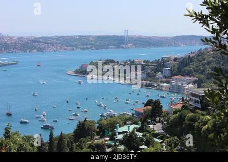 Bosphorus Sea View, Istanbul, Turkey Stock Photo