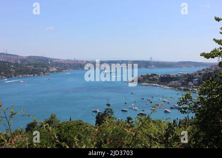 Bosphorus Sea View, Istanbul, Turkey Stock Photo