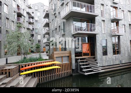 Oslo, Norway. 09th June, 2022. Residential buildings in the Bjørvika district. Credit: Kathrin Deckart/dpa/Alamy Live News Stock Photo