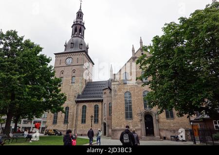 Oslo, Norway. 09th June, 2022. The Evangelical Lutheran Cathedral. Credit: Kathrin Deckart/dpa/Alamy Live News Stock Photo