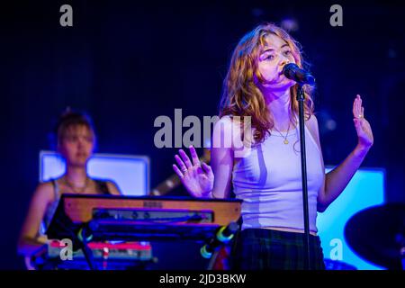Landgraaf, Belgium. 17th June, 2022. 2022-06-17 18:40:19 LANDGRAAF - Froukje will perform during the first day of the Pinkpop music festival. ANP MARCEL VAN HOORN netherlands out - belgium out Credit: ANP/Alamy Live News Stock Photo