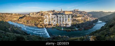 Vast cityscape of Toledo, Spain Stock Photo