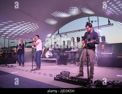 June 15, 2022, Virginia Beach, Virginia, USA: Beach events brings CARBON LEAF to the 17th street stage in Virginia Beach, Virginia on 15 June 2022. Photo Â© Jeff Moore (Credit Image: © Jeff Moore/ZUMA Press Wire) Stock Photo