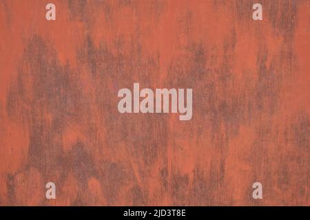 Background orange, sheet rusty and old metal Stock Photo