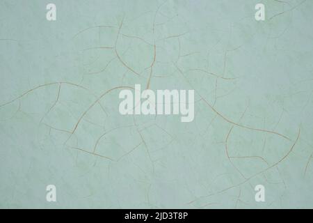 Background and texture wall with old peeling cracking paint Stock Photo