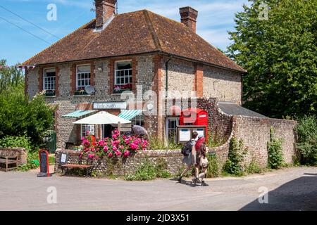 Firle Village Stores, East Sussex, UK Stock Photo