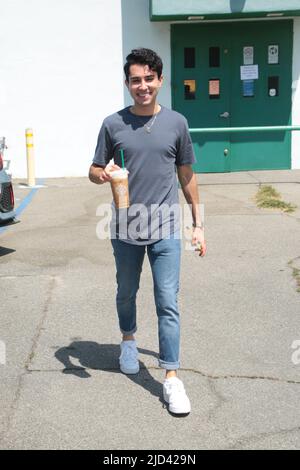 Abraham Rodriguez Jacqueline Scislowski seen in at Emerald Knights Comics and Games in Los Angeles, California Featuring: Abraham Rodriguez Where: Los Angeles, California, United States When: 14 Aug 2021 Credit: Guillermo Proano/WENN Stock Photo