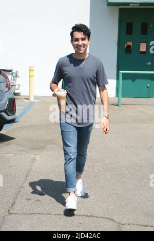 Abraham Rodriguez Jacqueline Scislowski seen in at Emerald Knights Comics and Games in Los Angeles, California Featuring: Abraham Rodriguez Where: Los Angeles, California, United States When: 14 Aug 2021 Credit: Guillermo Proano/WENN Stock Photo