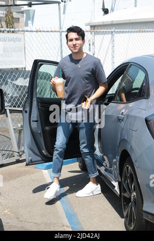 Abraham Rodriguez Jacqueline Scislowski seen in at Emerald Knights Comics and Games in Los Angeles, California Featuring: Abraham Rodriguez Where: Los Angeles, California, United States When: 14 Aug 2021 Credit: Guillermo Proano/WENN Stock Photo